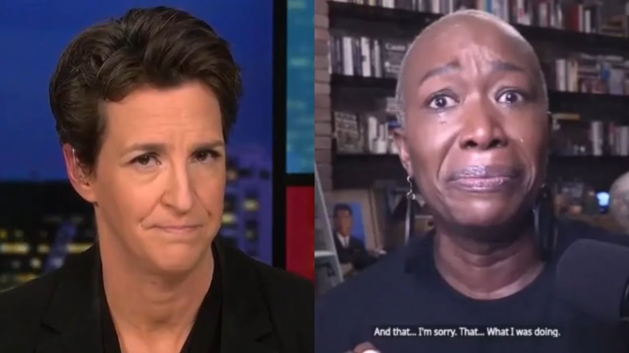 Rachel Maddow ‘cries racism’ at MSNBC for axing Joy Reid
