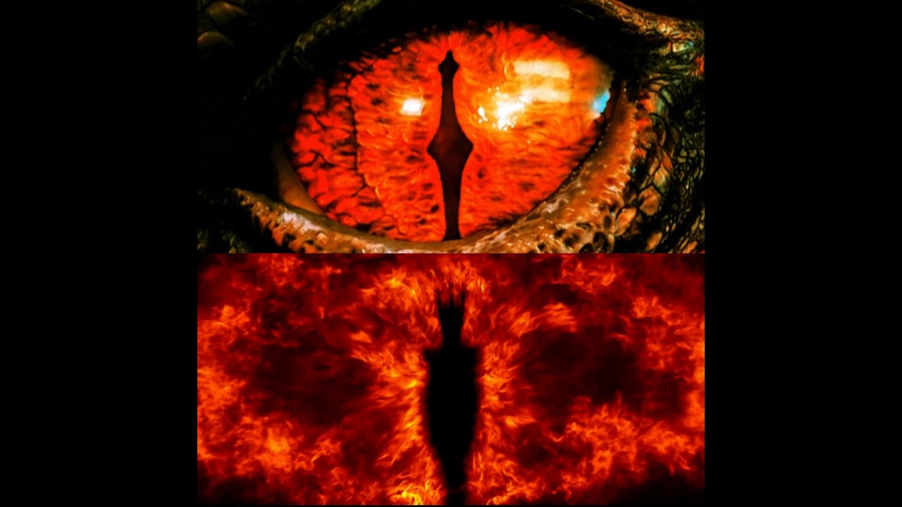Sauron in the Eye of Smaug - THE HOBBIT