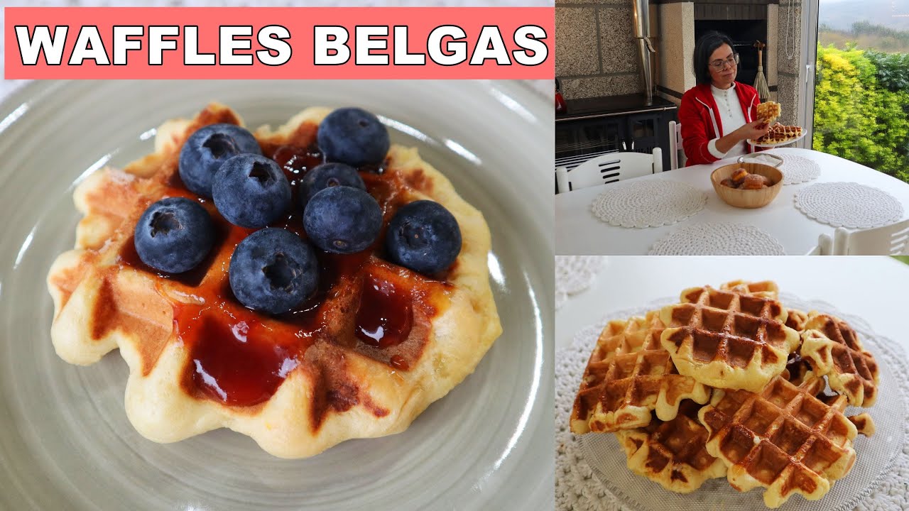 VAMOS FAZER  WAFFLES BELGAS-PEDIDO DE UMA SEGUIDORA!