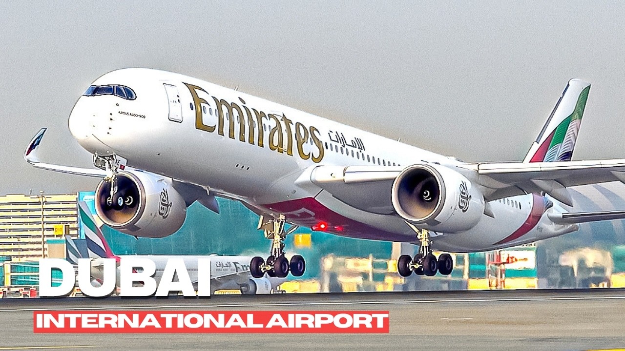 🇦🇪✈️ Эксклюзивный споттинг в зоне вылета! 20 мин в аэропорту Дубая (DXB/OMDB)