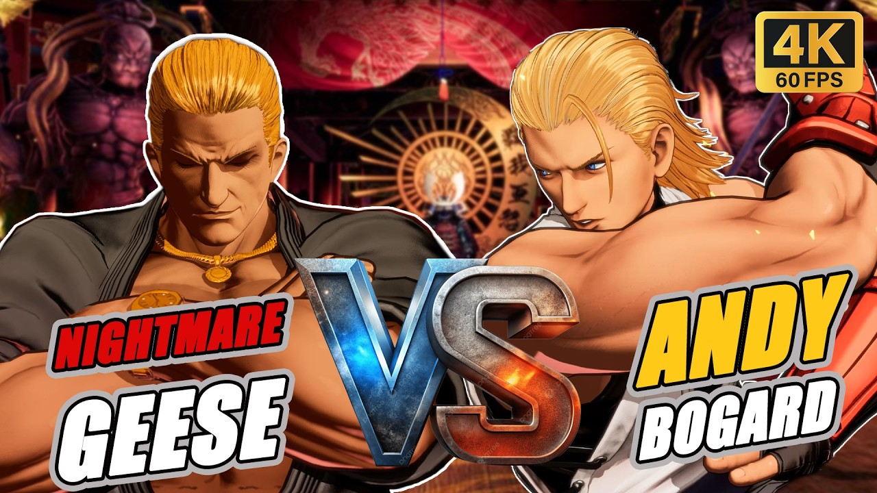 Кошмарные Гуси против Энди - Эксклюзивный матч FATAL FURY COTW в разрешении 4K