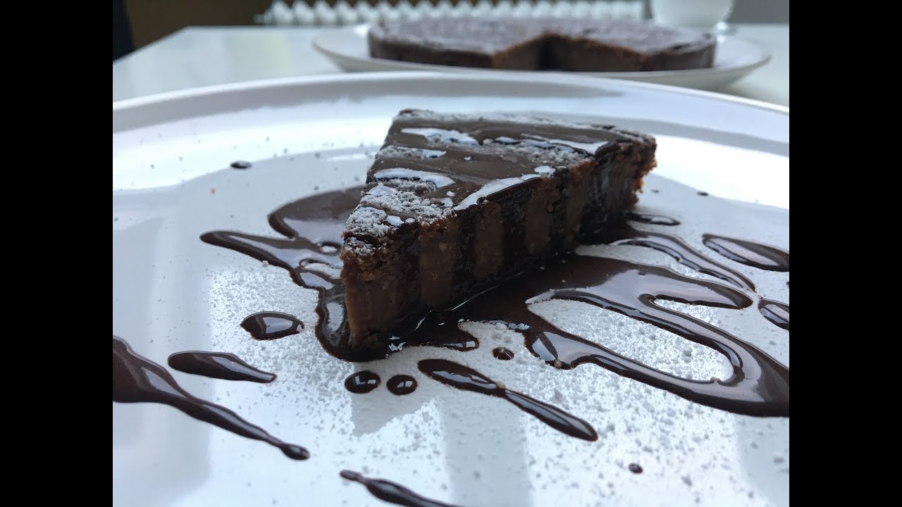 Garbanzo bean / Chickpea Vegan Chocolate Cake. Gluten free