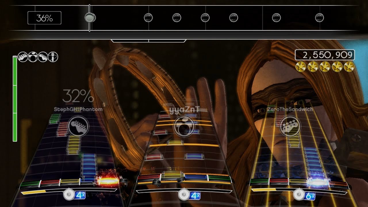 Green Grass and High Tides Full Band FC in Rock Band 1!!!