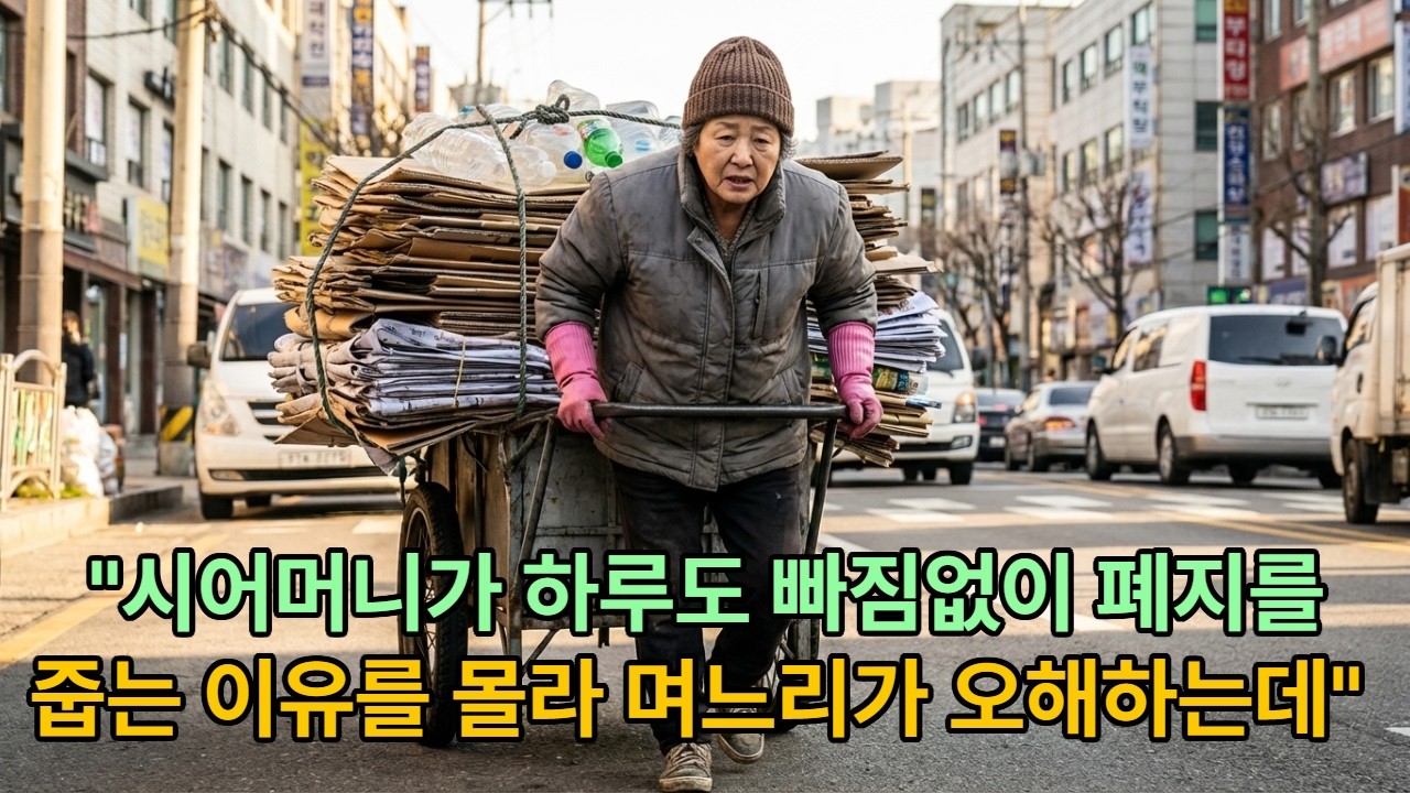 시어머니 방에서 피 묻은 붕대 발견한 며느리, 밝혀진 진실에 오열 하는데...너무나도 슬픈 감동적인 사연 입니다.