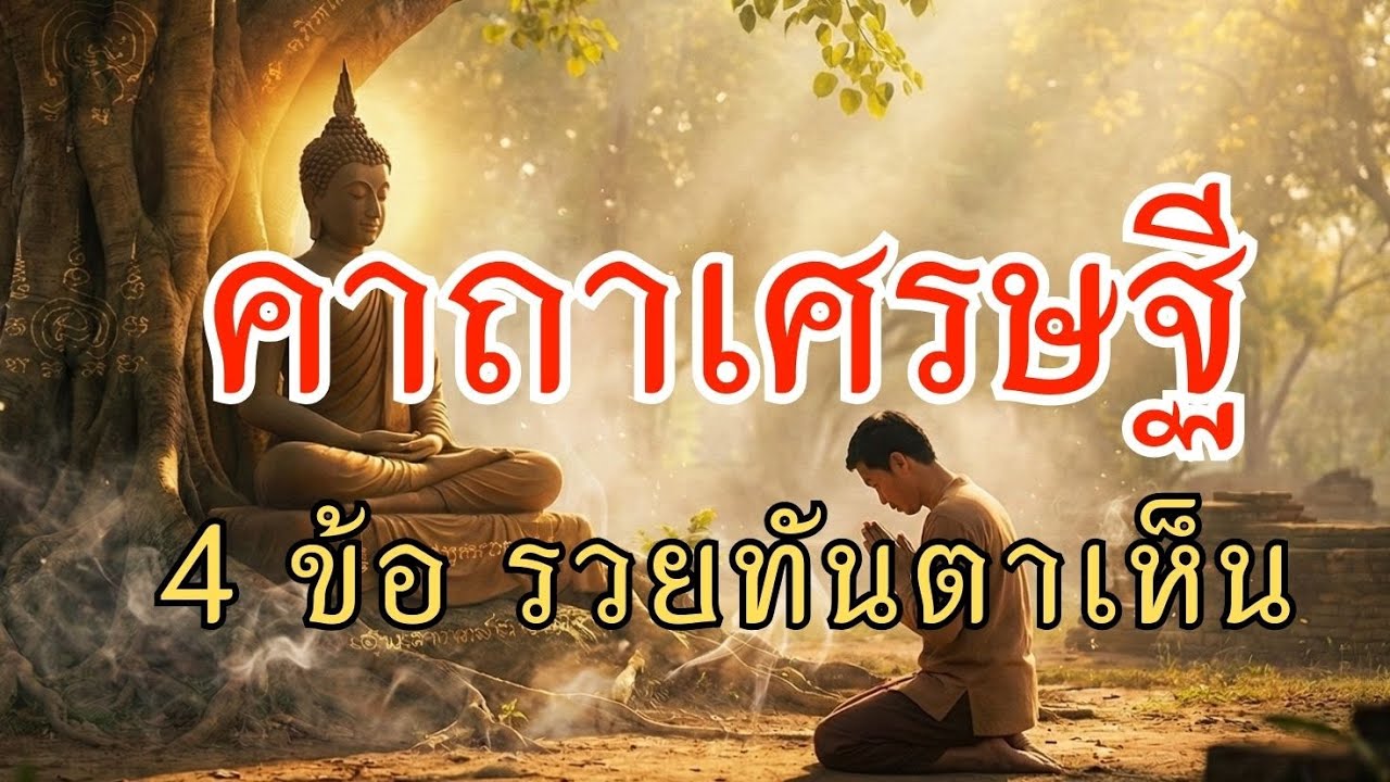 คาถาเศรษฐี 4 ข้อ ทำแล้วรวยทันตาเห็น ✨ (The Millionaire’s Mindset) #ธรรมะชิลล์ #คติธรรม #ธรรมะ