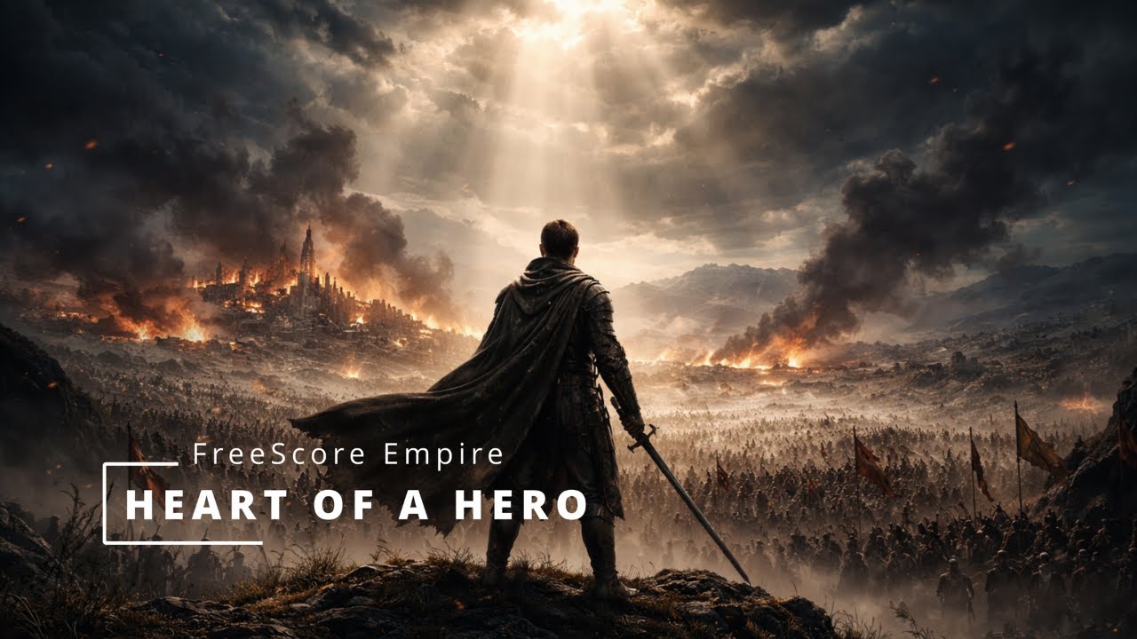 Epic Hero Music for Epic Videos | Heart of a Hero by FreeScore Empire [No Copyright]