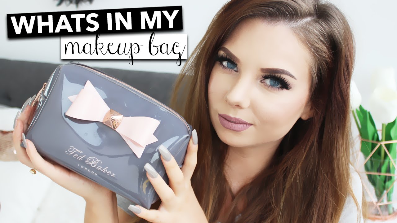 What's In My Travel Makeup Bag - Ted Baker | Rachelleea