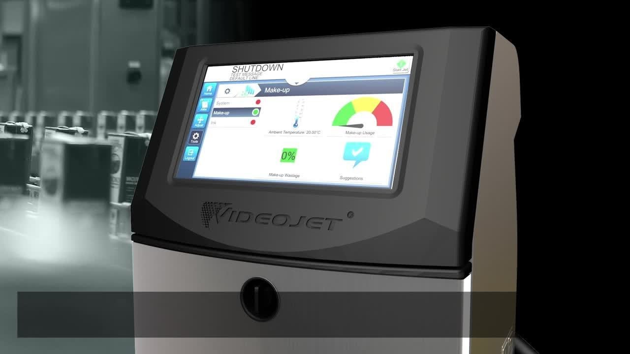 Yeni Nesil Akıllı Inkjet Kodlama Makinası Videojet 1580