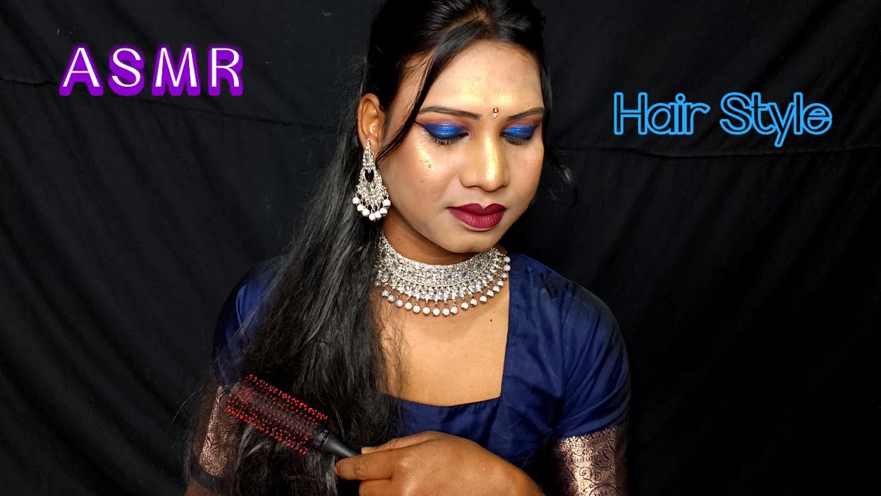 ASMR~Most Realistic Self Hair Binding Style (Whispering) @ASMRNINJA079  🌹❤️