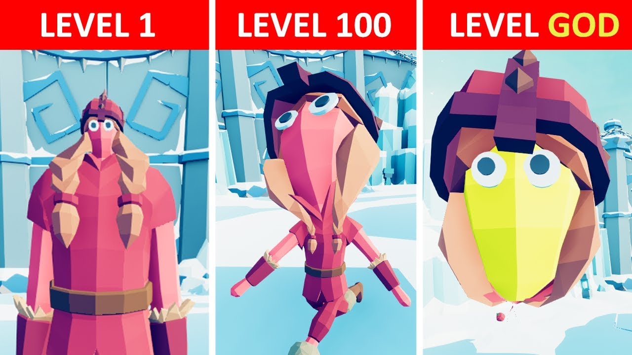 Headbutter Grows his Head to Become Stronger - TABS Story - Totally Accurate Battle Simulator Mods