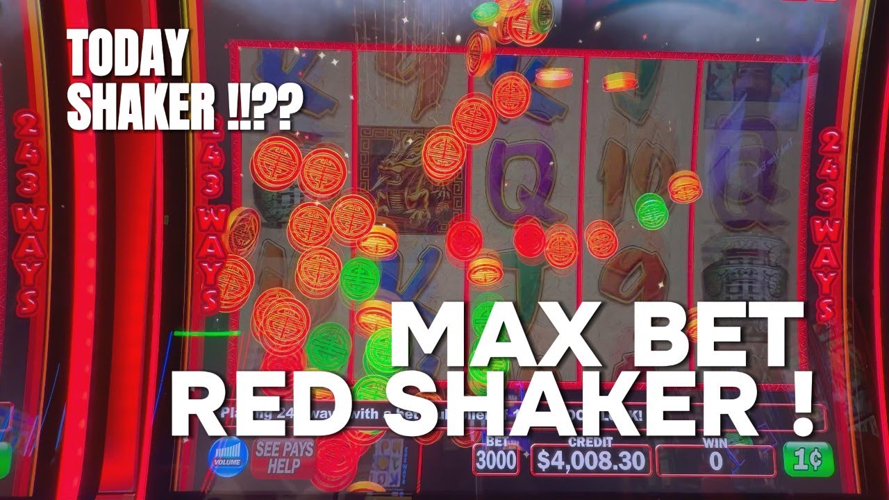Today Shaker!! Max Bet Red Shaker!! 🐉 Triple Fortune Dragon Unleashed