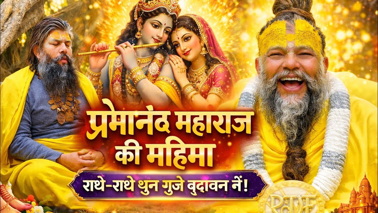 प्रेमानंद महाराज की महिमा | Radhe Radhe gunje Vrindavan Mein | Premanand Maharaj | Radha Naam Mahima