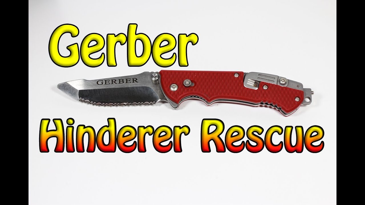 Gerber Hinderer Rescue Knife