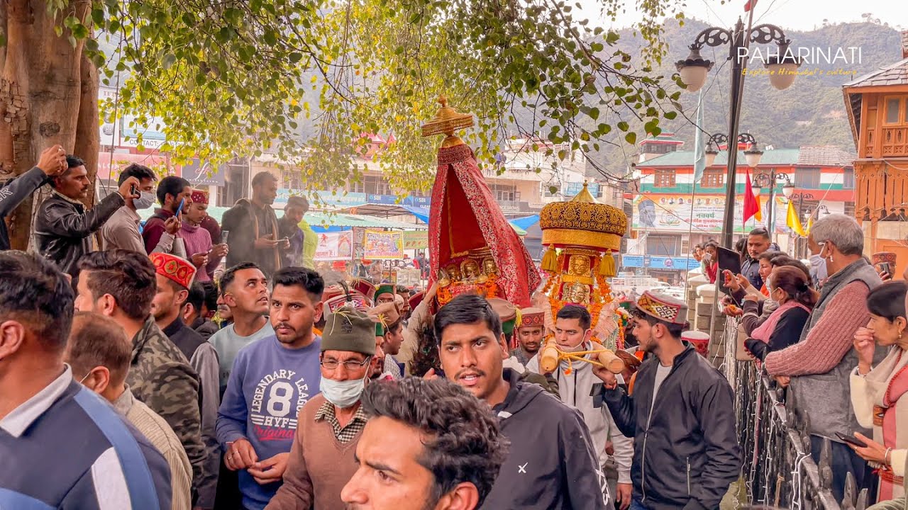देव बुढ़ा बिंगल जी का मंडी शिवरात्रि 2022 आगमन - Arrival of Deity Buddha Bingal Mandi Shivratri