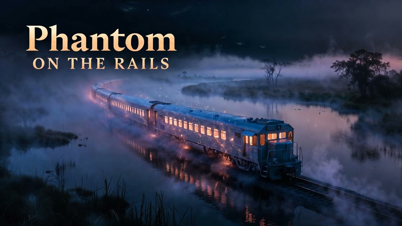 Unusual blues....Phantom on the rails.