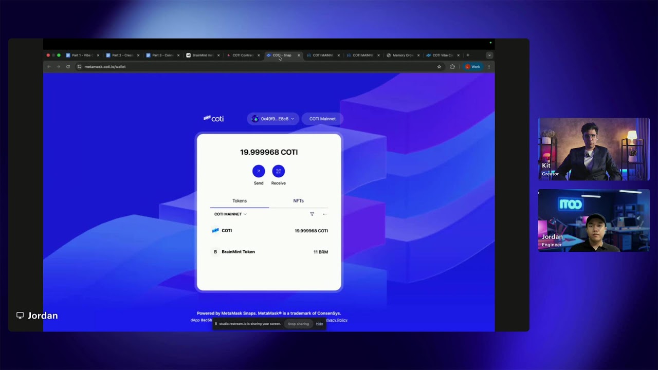 Vibe Coding #1 - Create a mini games platform on COTI