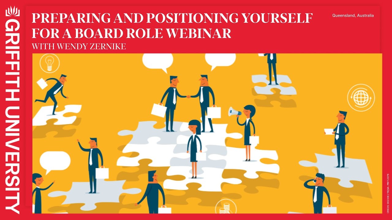 Preparing and Positioning Yourself for a Board Role
