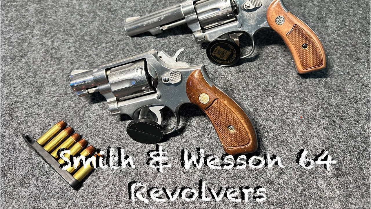Мой самый скандальный пистолет! Smith & Wesson, модель 64 — нержавеющая модель 10. Популярен сред...