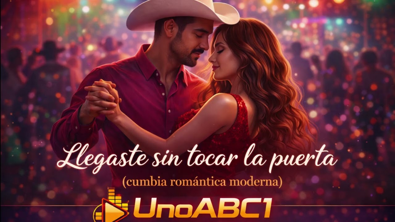 Llegaste sin tocar la puerta(cumbia romántica moderna)