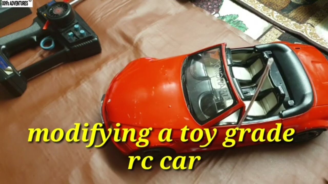UPGRADING A TOY GRADE RC CAR