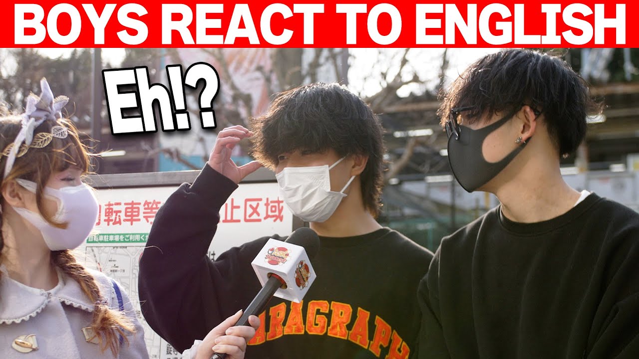I SHOCKED Japanese Boys when I suddenly spoke ENGLISH