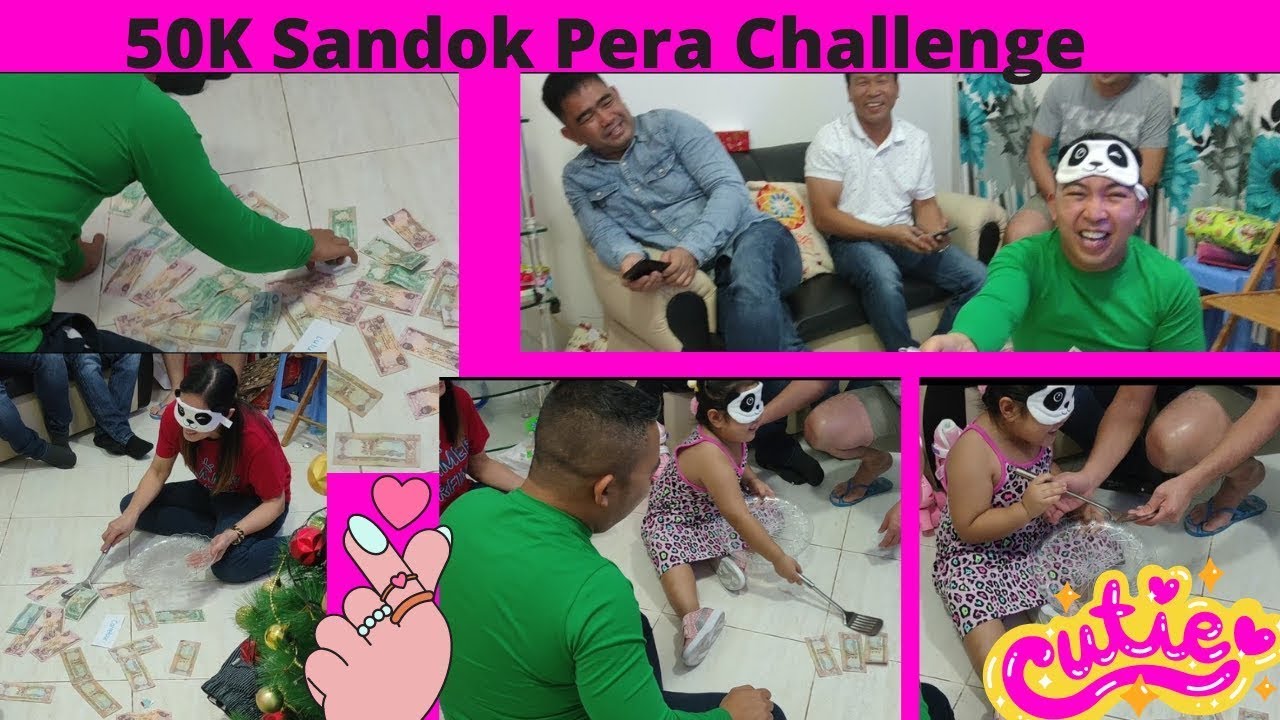 Sandok Pera Challenge | Family Christmas Party Games | Sandok Pera