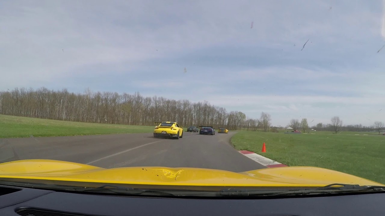 Putnam Park Road Course Corvette Z06 and Porsche GT2 RS