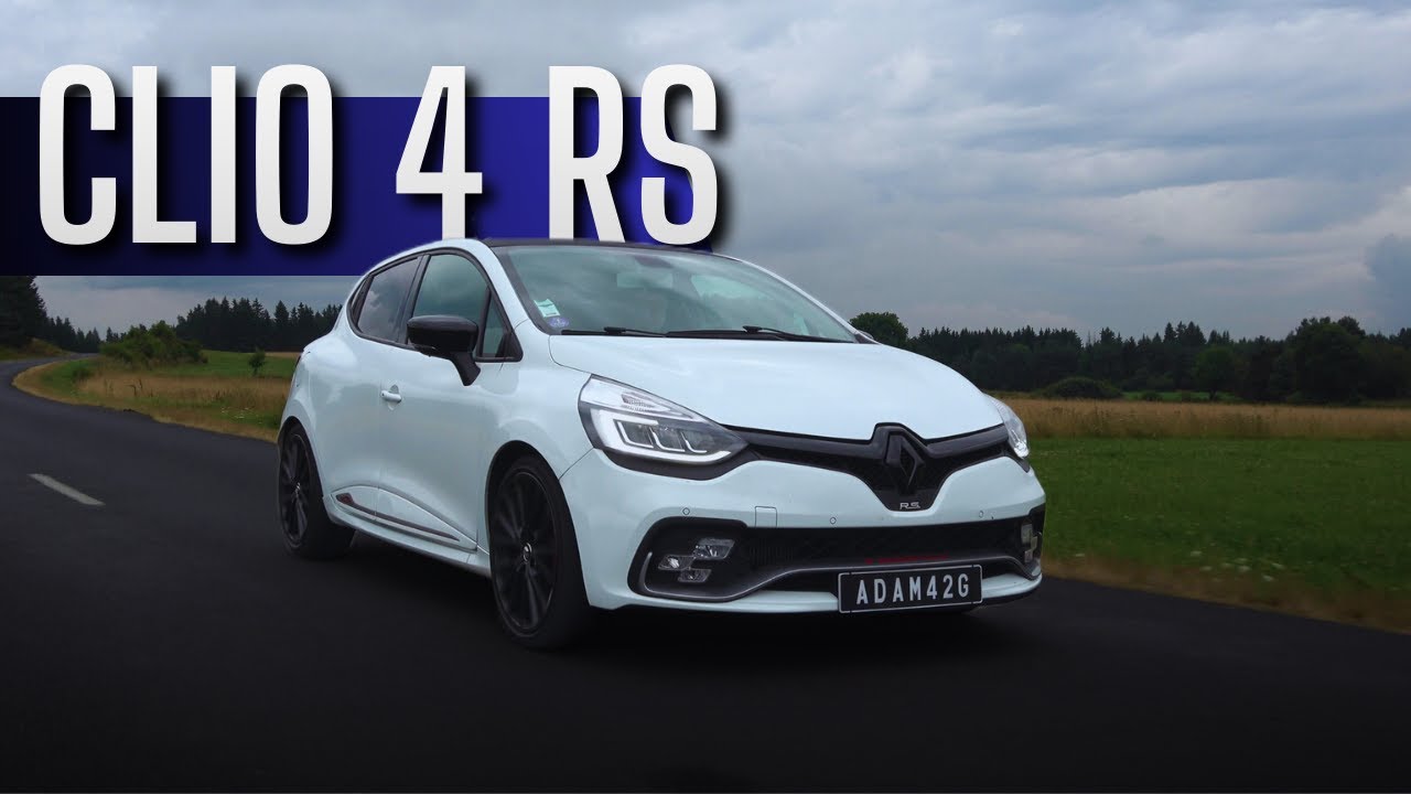 ON TEST CETTE MAGNIFIQUE CLIO 4 RS TROPHY !!!     #adam42g