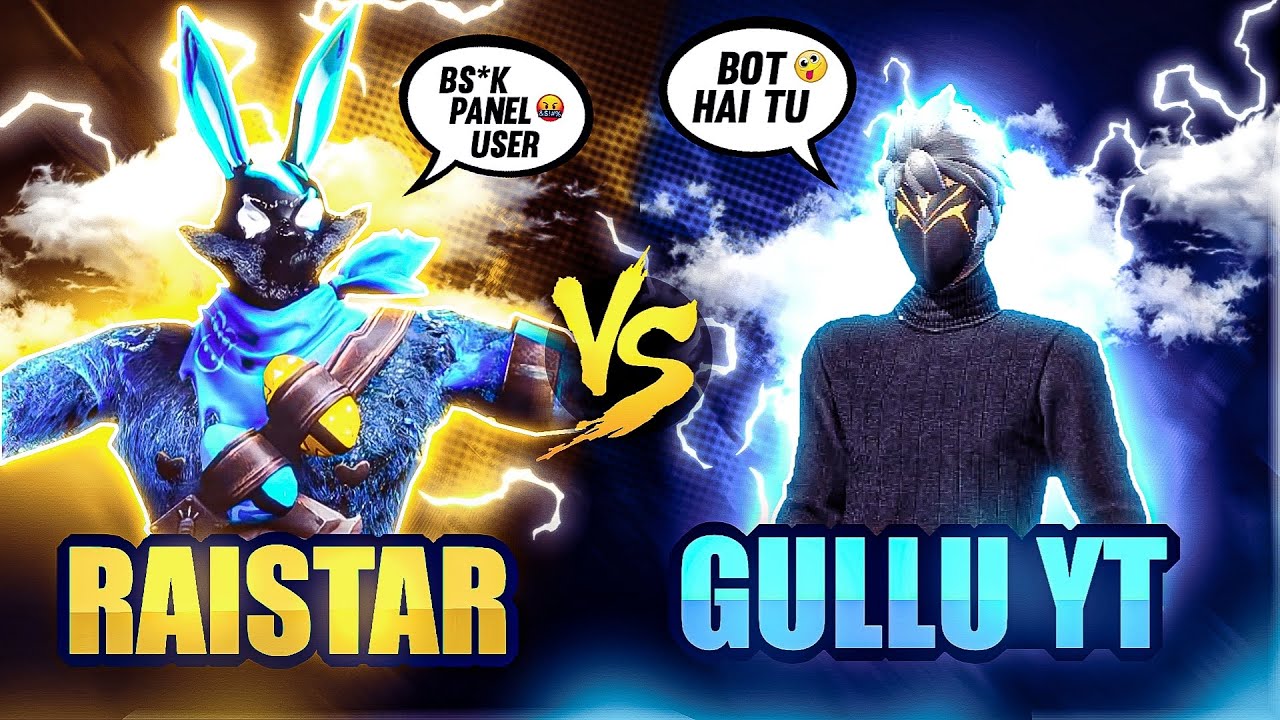 Raistar Vs Gullu Yt || 1v1 ||