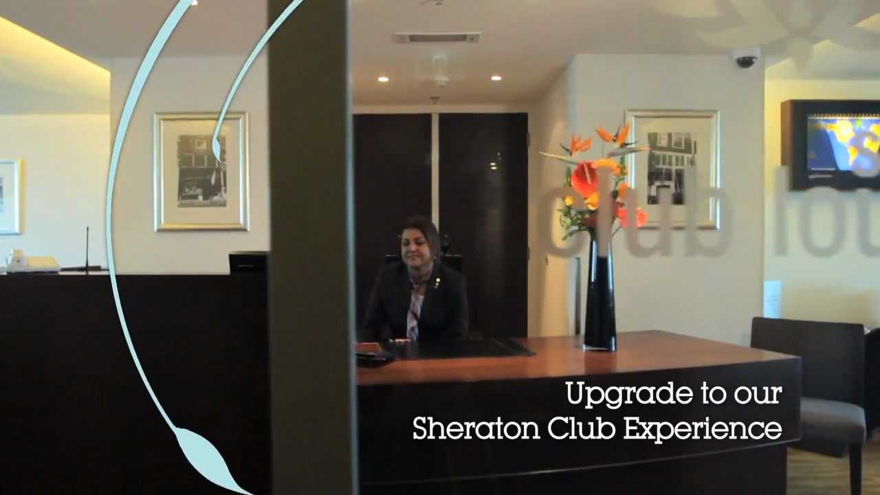 Get access to the Sheraton Club Lounge at Sheraton Amsterdam Hotel