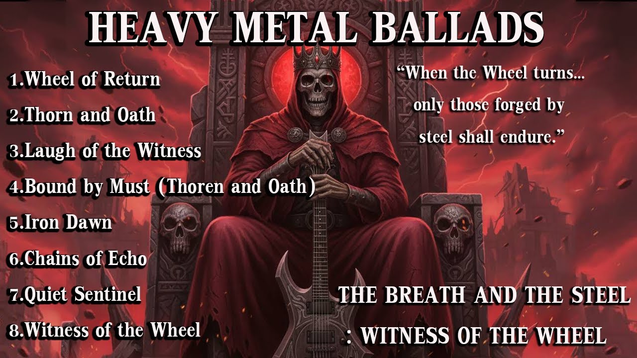 THE BREATH AND THE STEEL: WITNESS OF THE WHEEL, #HeavyMetalBallad   #EpicMetal  #MelodicMetal