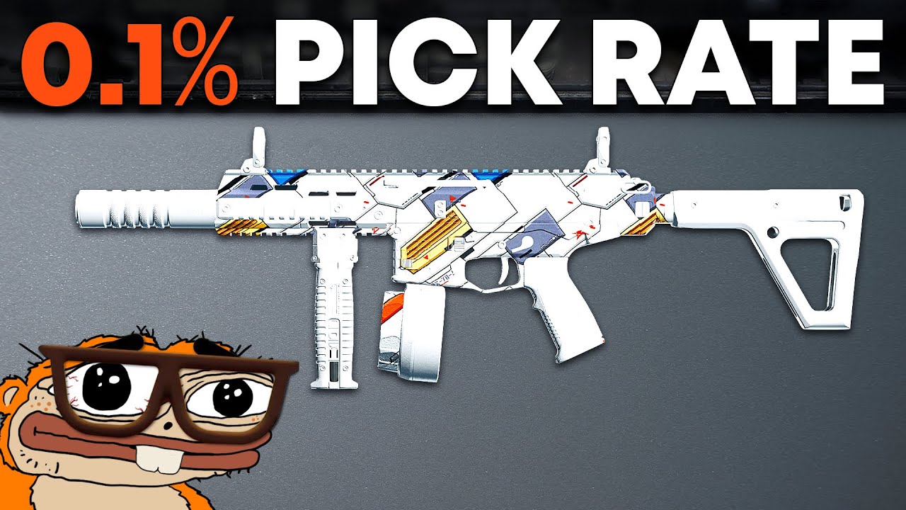 The LEAST picked smg on Verdansk