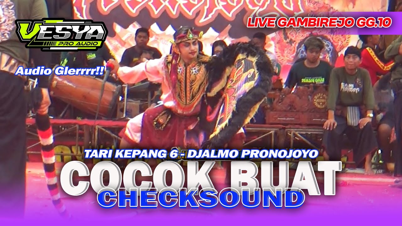 VESYA AUDIO  - Tari Kepang Kembar 6 Jaranan DJALMO PRONOJOYO Live Gambirejo Tanjunganom 2025