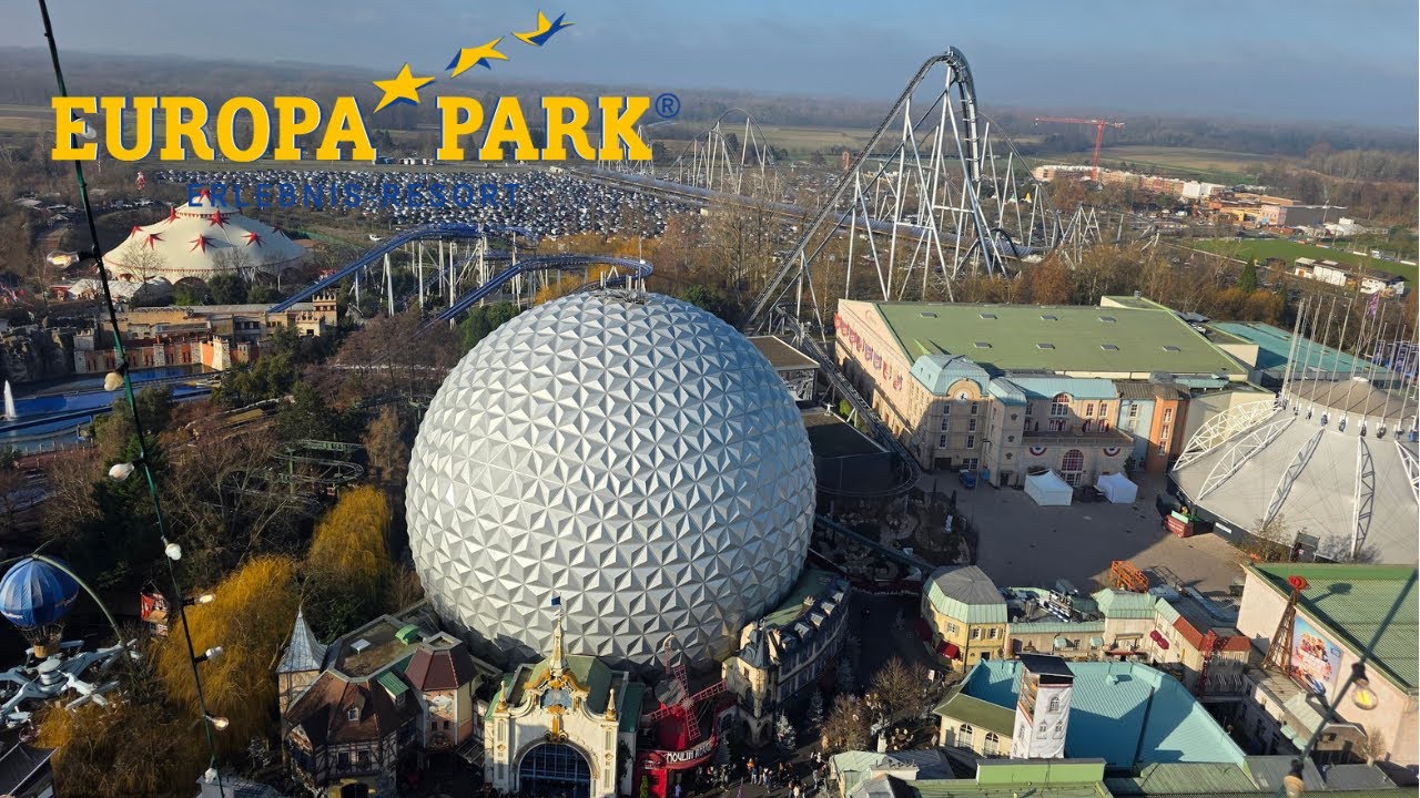 Europa Park: Rust Street NYE Fireworks were INSANE! Health and Safety!?