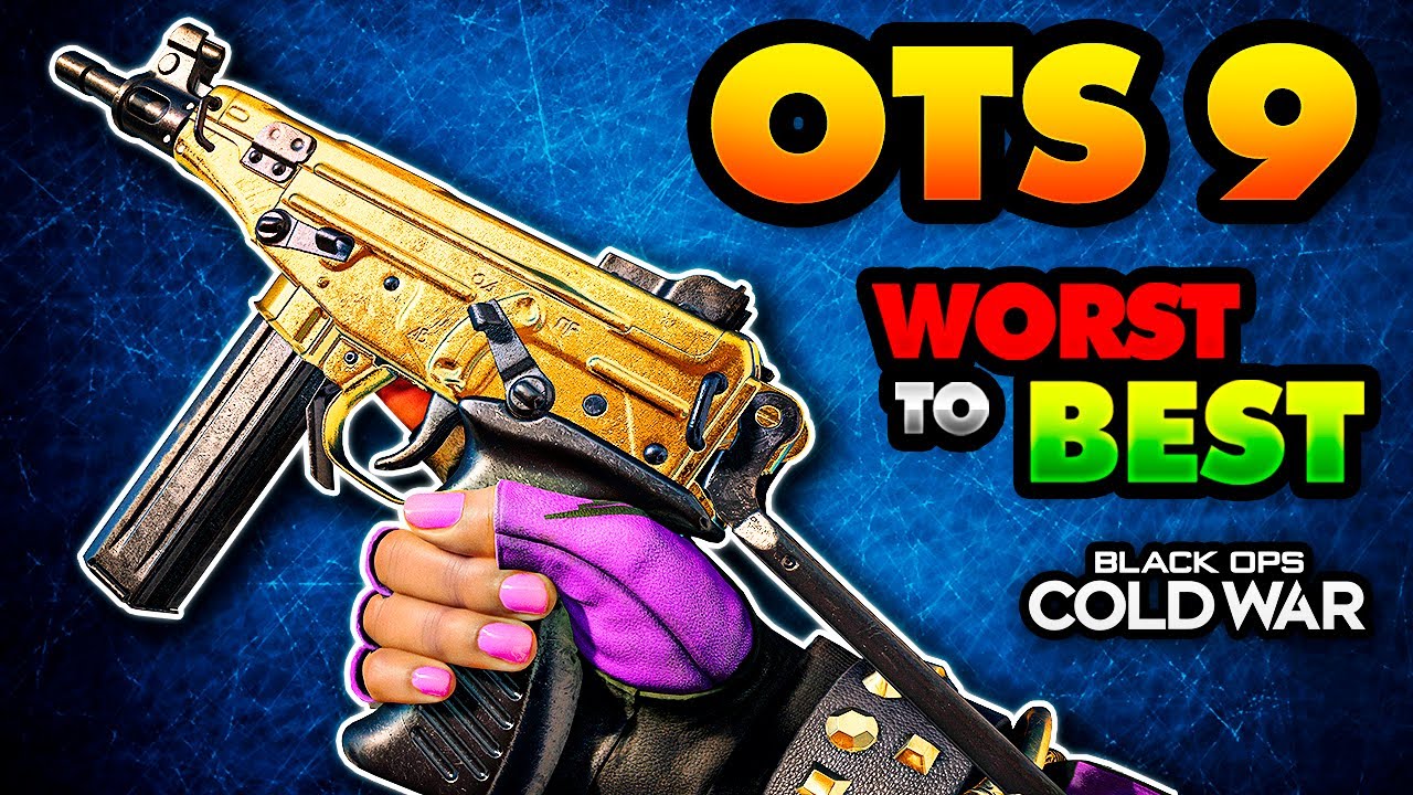 New OTs 9 SMG - The MP5, But Better? (WORST to BEST Black Ops Cold War)