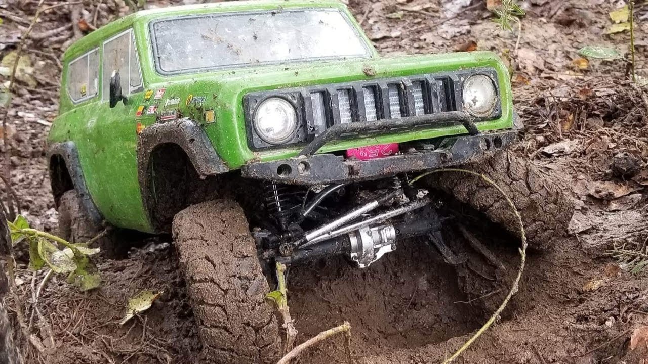 Rc Crawling at flat rock park