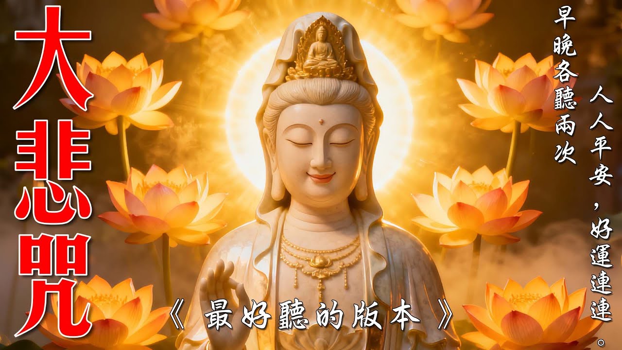 南无观世音菩萨 消除災禍、帶來福報💕 平安健康🙏🏻🌷 一切諸菩薩慈悲與加持 慈佑眾 大慈大悲救苦救難🌿Buddhist Song