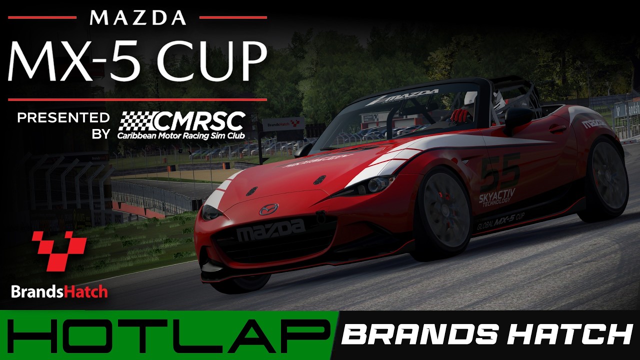 CMRSC Hotlap | Brands Hatch | Mazda MX5 CUP | Assetto Corsa