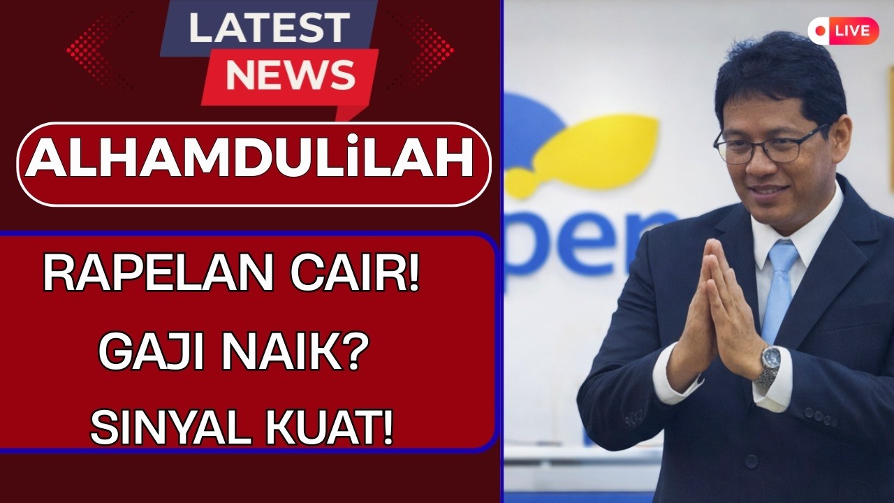 HEBOH! Rapelan & Gaji Pensiunan 2026 Siap Cair? Ini Sinyal Resmi yang Bikin Deg-degan!