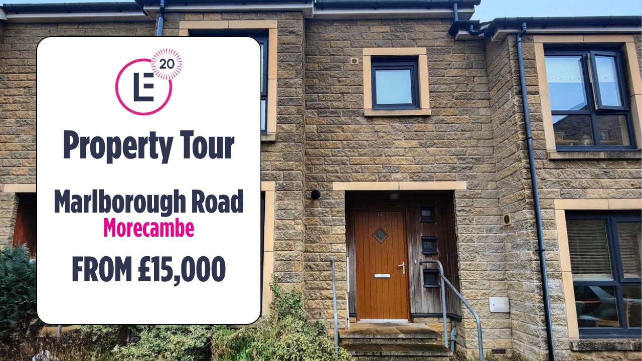 Own from 25% of this home on Marlborough Road in Morecambe | Property Tour | Shared Ownership