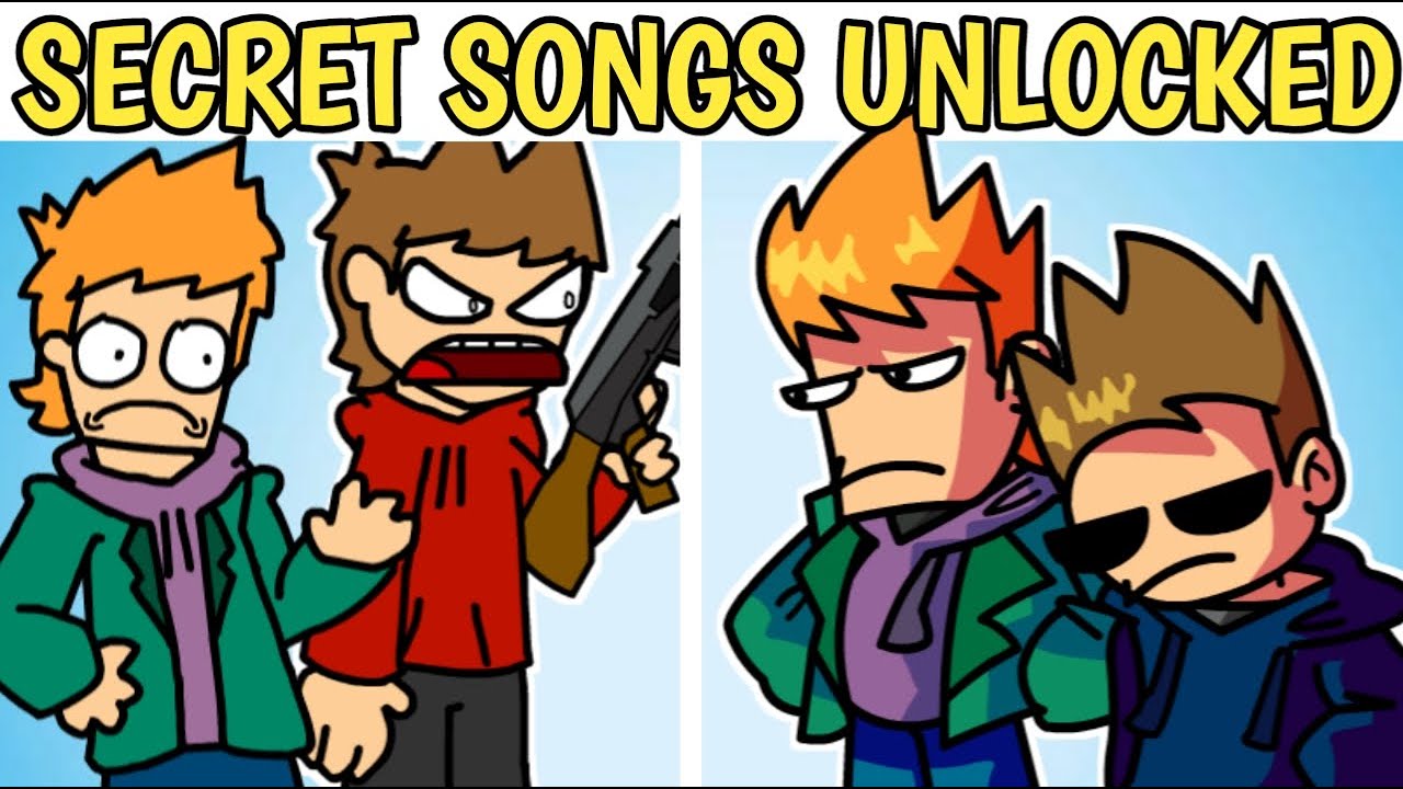 MATT GETS TROLLED - SECRET SONGS UNLOCKED || Friday Night Funkin' EDDSWORLD CHARACTER MATT || MGT V3