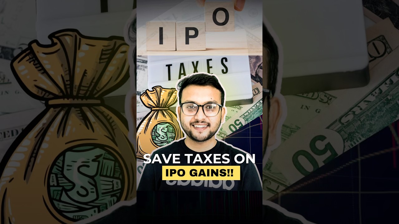 Save BIG on IPO gains Taxes with This Pro Tip! #shorts  #ipo  #savetaxes  #creator