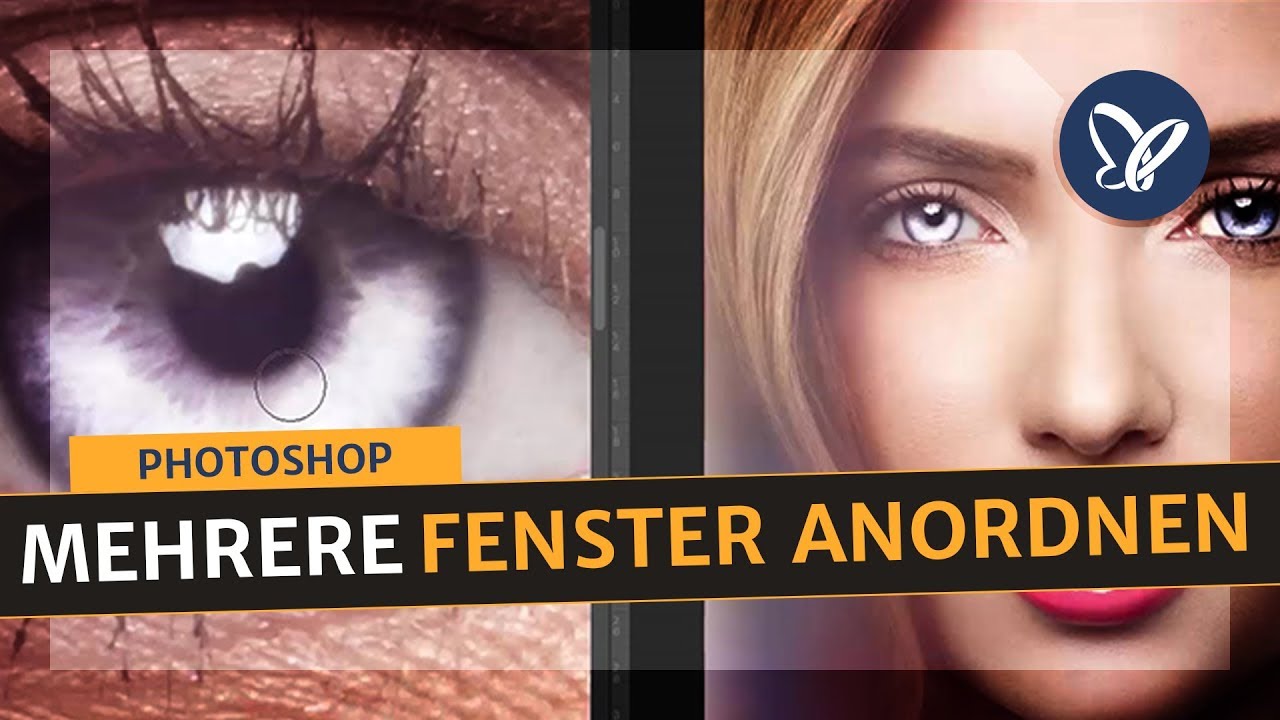 Photoshop Tutorial: Mehrere Fenster gleichzeitig im Arbeitsbereich anordnen