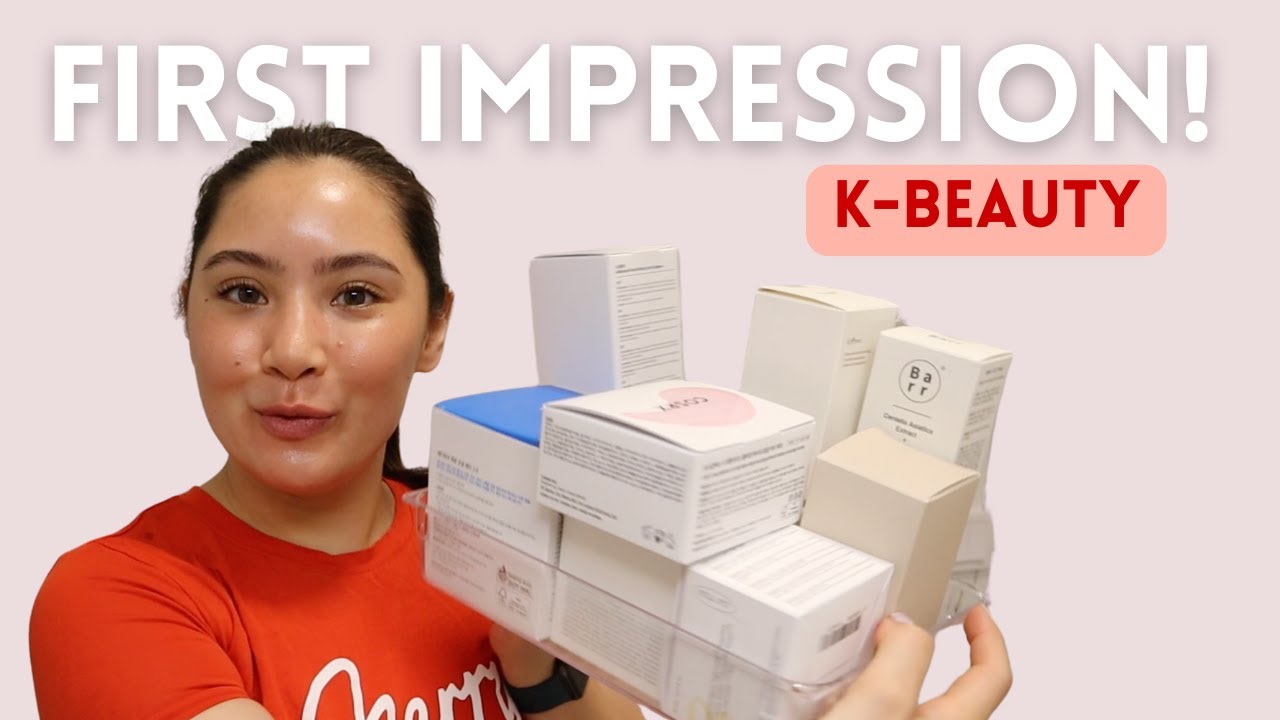 First impression massa bara K-beauty! 🌸 Hur bra är dom?