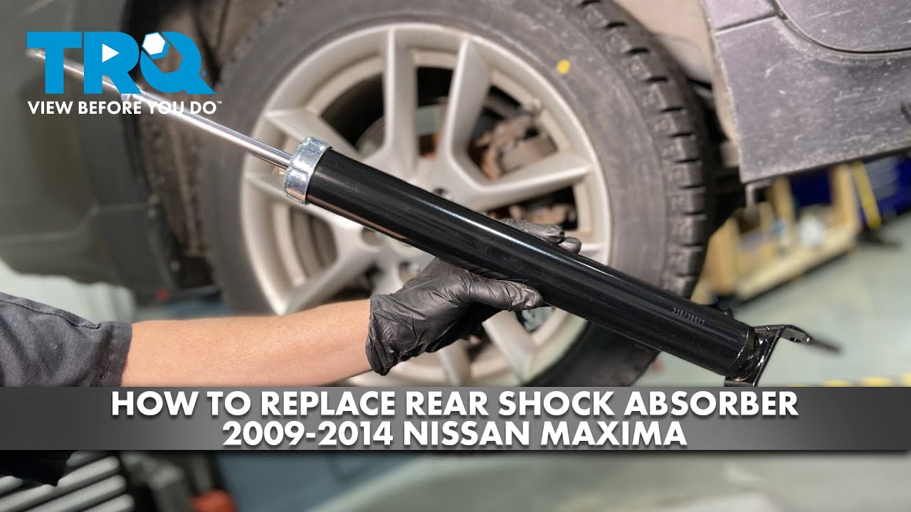 Как заменить задний амортизатор на Nissan Maxima 2009-2014 годов