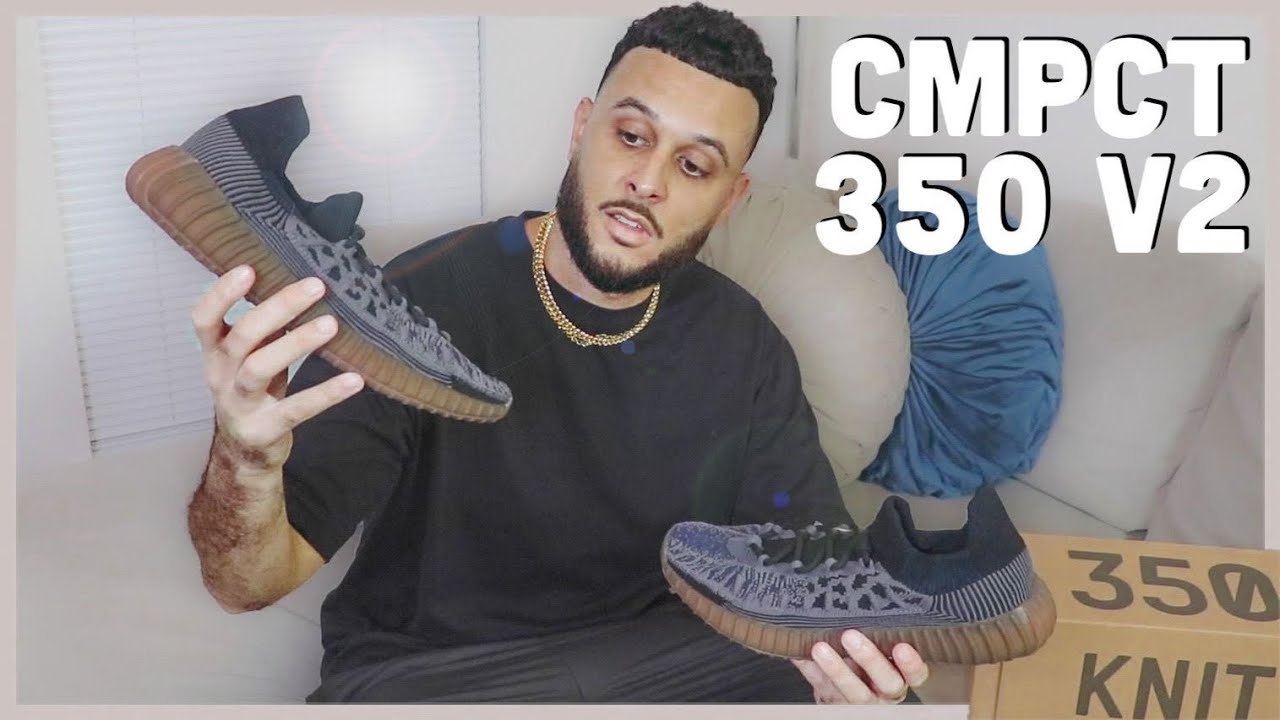 YEEZY 350 v2 CMPCT Slate Blue Review + On Feet Look
