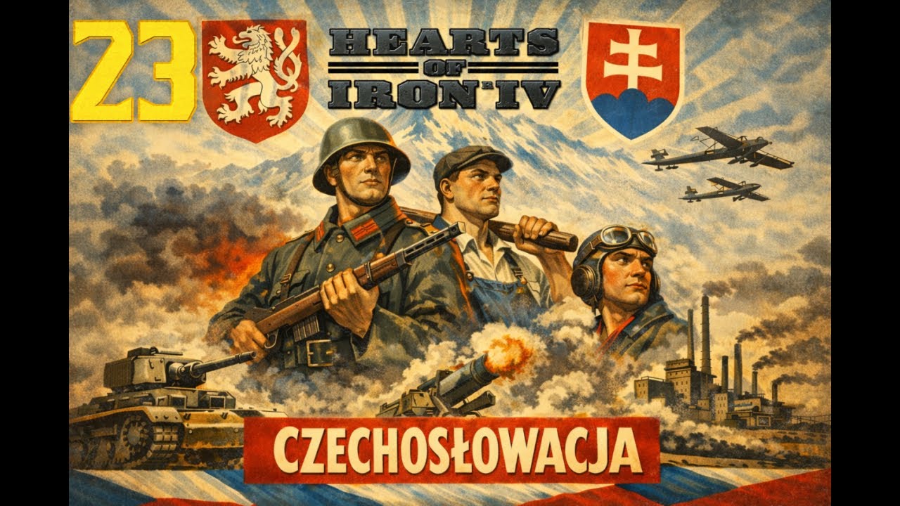 Hearts of Iron IV - Czechosłowacja #23 [#pl #gameplay]