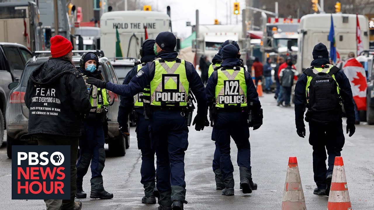 News Wrap: Ottawa police move to end siege by truckers protesting COVID restrictions