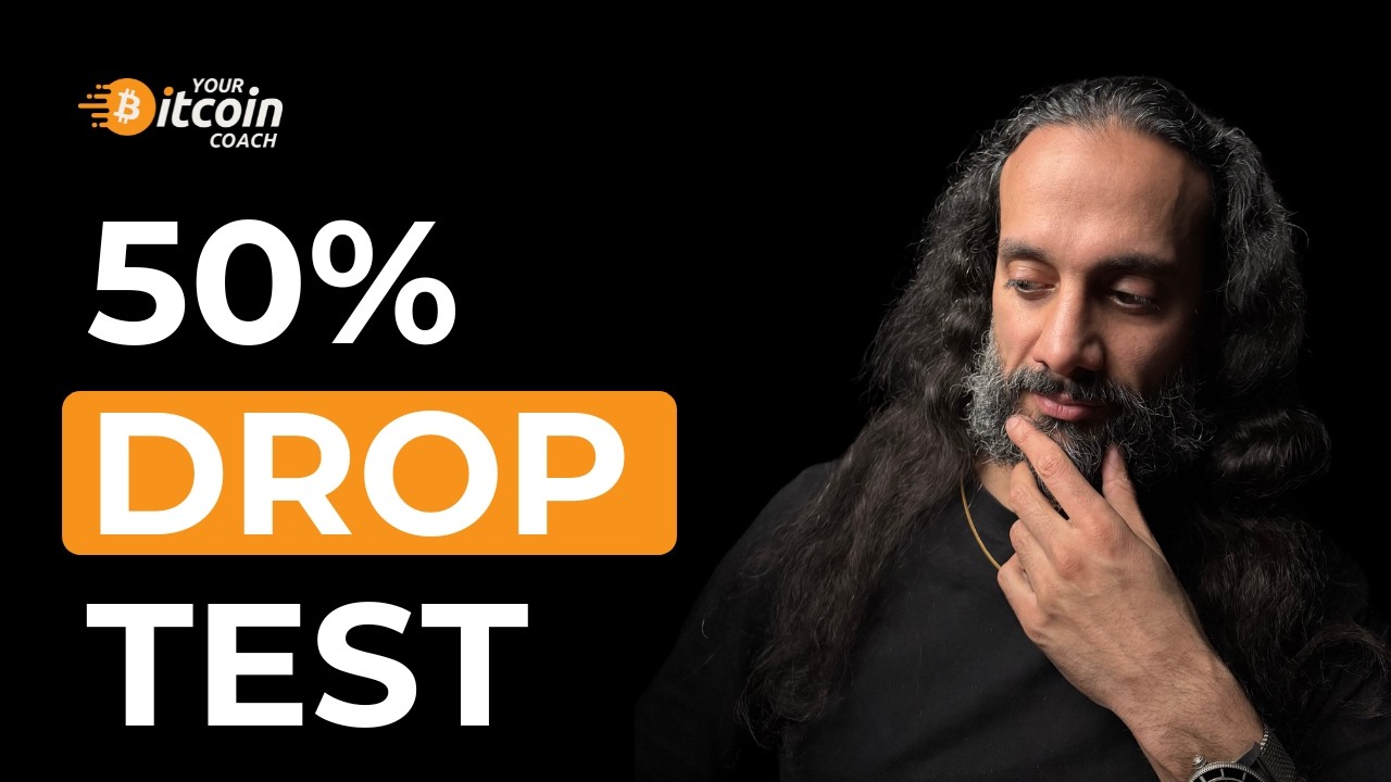 If a 50% Bitcoin Crash Scares You, you're not investing. You&rsquo;re Gambling.