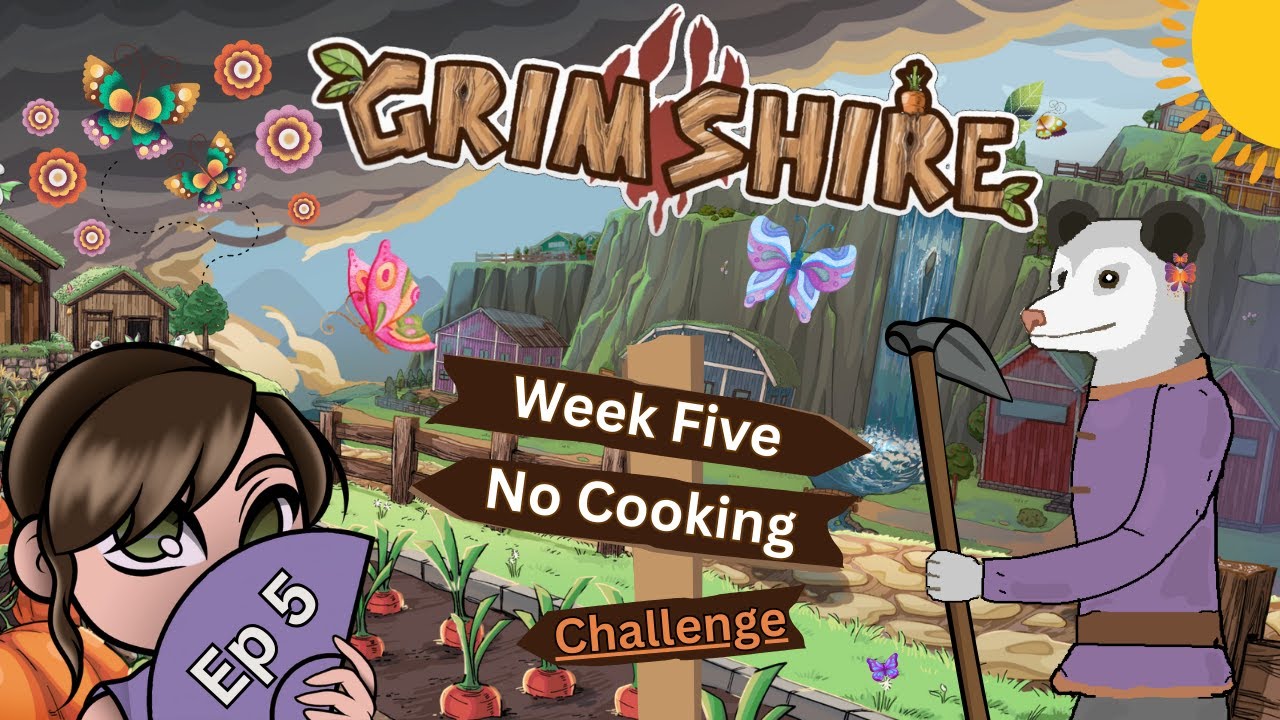 How Doth the Little Butterfly...Collect 18 Food for the Crown? - No Cooking: Raccoon (Opossum) Ep.5